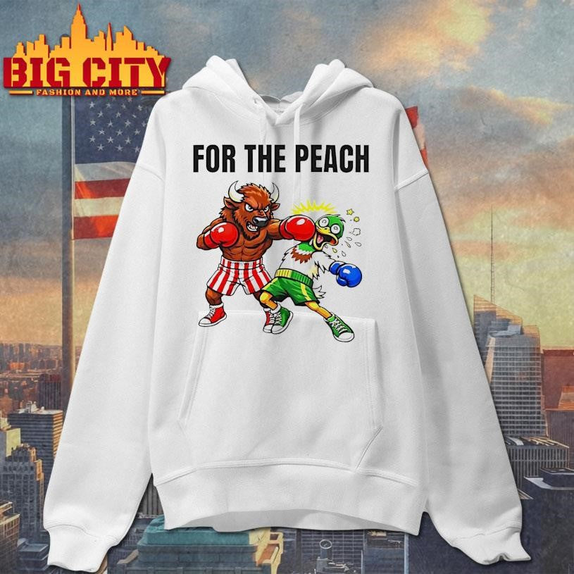 For The Peach Bison Ko Duck Football Mascot Shirt