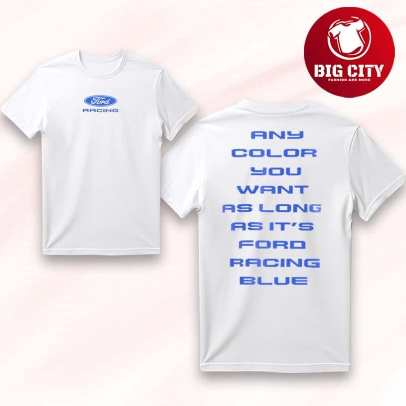 Ford Racing Two Sided Shirt