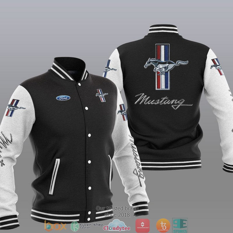 Ford Mustang Car brand Baseball Jacket