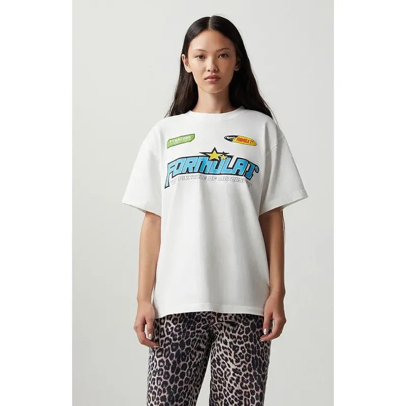 Formula 1 Women's x PacSun Pinnacle Oversized T-Shirt Hoodie, Sweatshirt | WearSparks.com
