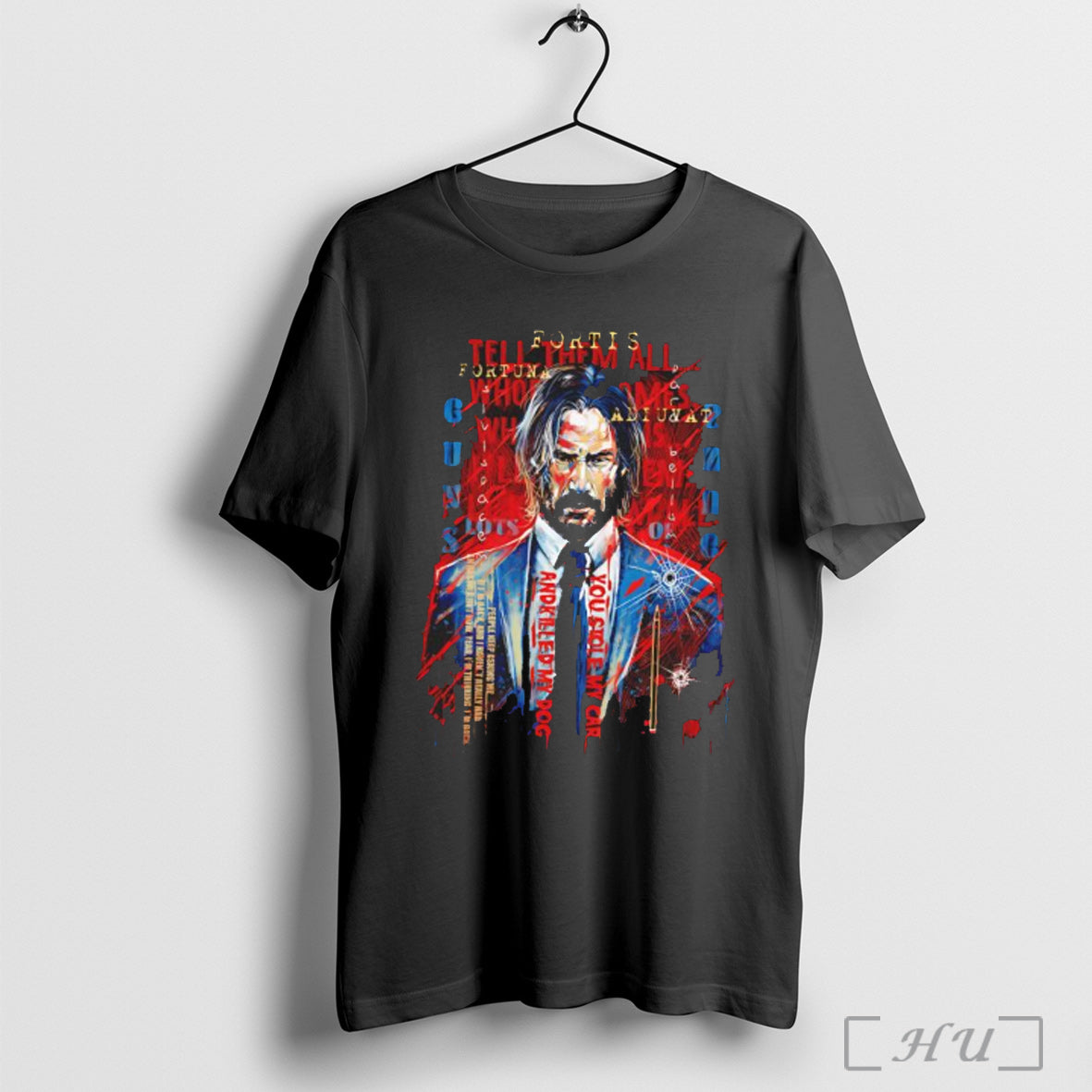 Fortis Fortuna John Wick T Shirt