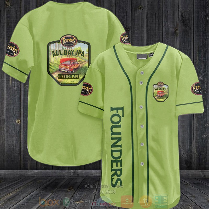 Founders All Day IPA Brewing Baseball shirt