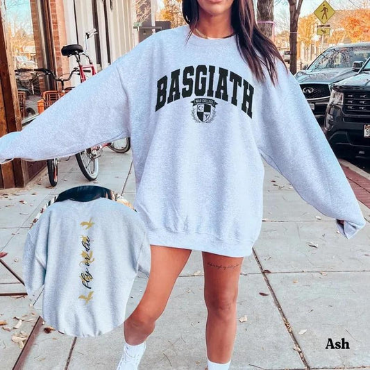 Fourth Wing Double-Sided Sweater, Basgiath War College, Fly or Die Sweatshirt, Bookish Sweater, Empyrean Series, Fourth...