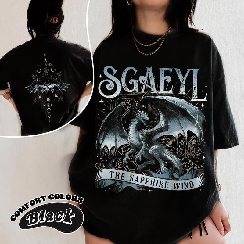 Fourth Wing Series T-Shirt | Onyx Storm | Dragon Rider | Bookish Tee Gift For Book Lover | Violet Sorrengail | Fantasy...