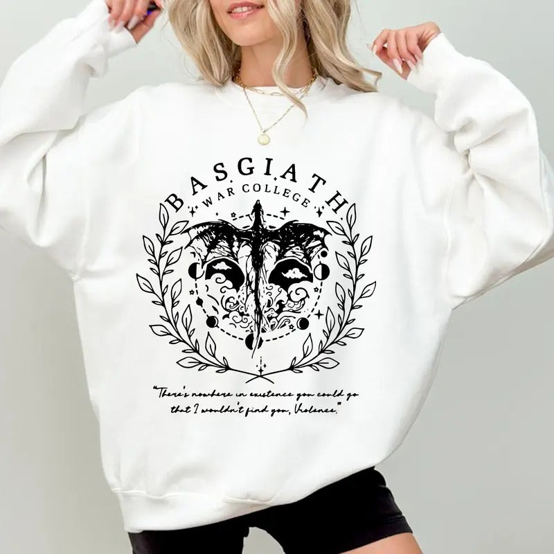 Fourth Wing Shirt, Basgiath War College Shirt, Fourth Wing, Dragon Rider Shirt, Bookish Shirt, Basgiath War College Gift...