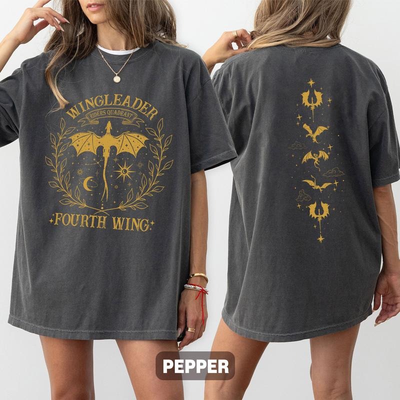 Fourth Wing Shirt, Riders Quadrant Basgiath War College Shirt, Dragon Rider Shirt, Basgiath War College Gift, Bookish...