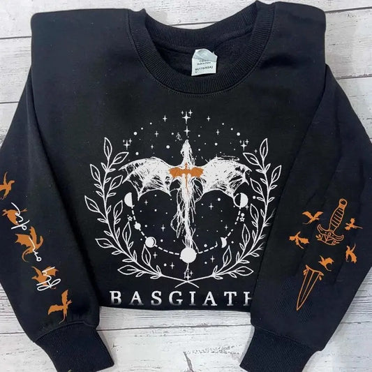 Fourth Wing Sweatshirt, Basgiath War College Sweatshirt, Dragon Rider Shirt, Violet Sorrengail, Booktok Sweatshirt, Book...