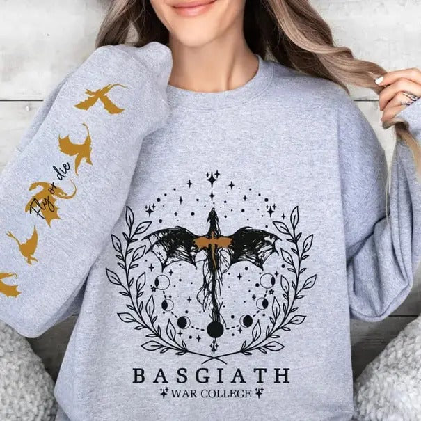 Fourth Wing shirt, Basgiath War College, Dragon Rider, Violet Sorrengail, Xaden Riorson, Riders Quadrant, Fantasy reader,...