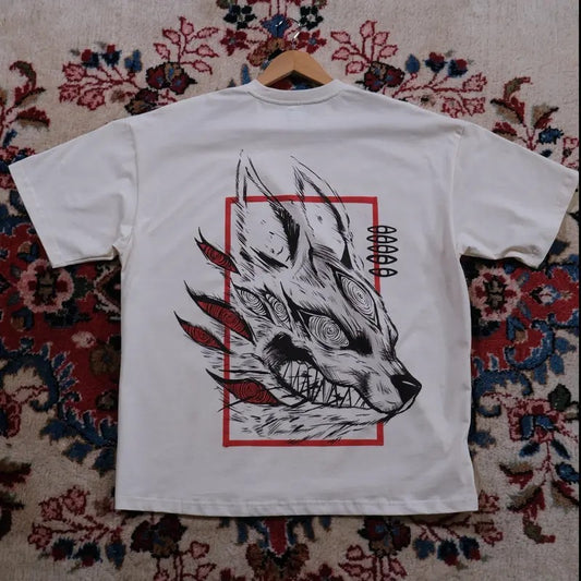 Fox Devil - Chainsaw Man 2 sides T-shirt, Anime shirt, Japanese Anime, Birthday Gift Hoodie, Sweatshirt | WearSparks.com