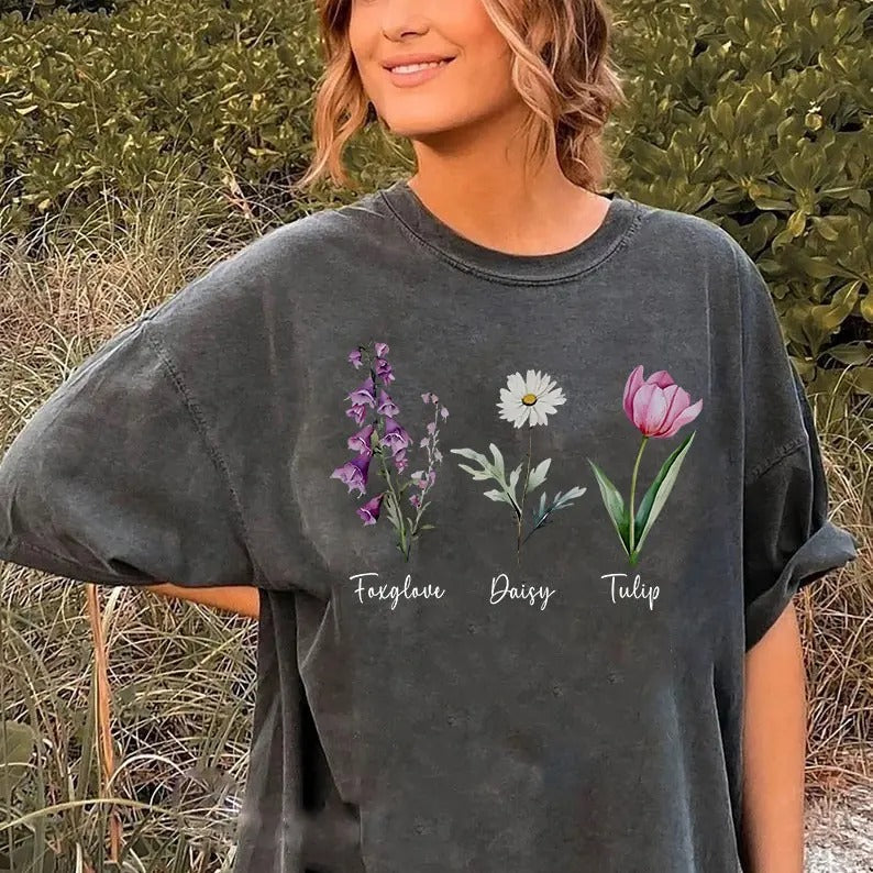 Foxglove Daisy Tulip Flower Shirt, FDT Flower Shirt, Feminist Gift, Equality Flower Shirt, Equality Matters Shirt,...