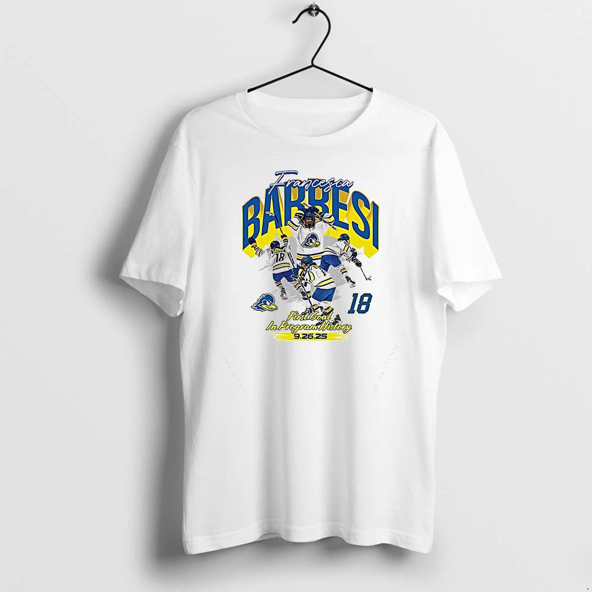 Francesca Barresi First Goal In Program History 2025 Tshirts Sweater