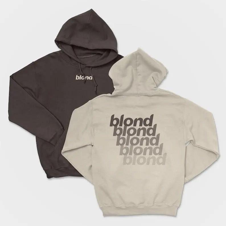 Frank Blonde Hoodie, Blonde Hoodie, Gift For Fans, Custom Back Aesthetic Unisex Hoodie T-Shirts, Sweatshirt | WearSparks.com