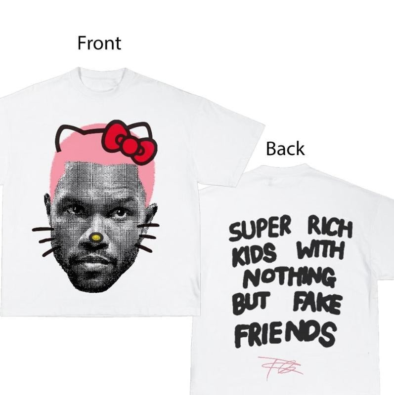 Frank Kitty  Hair (PINK) Cute Graphic Tee Cotton T Shirt SIze S-4XL Hoodie, Sweatshirt | WearSparks.com