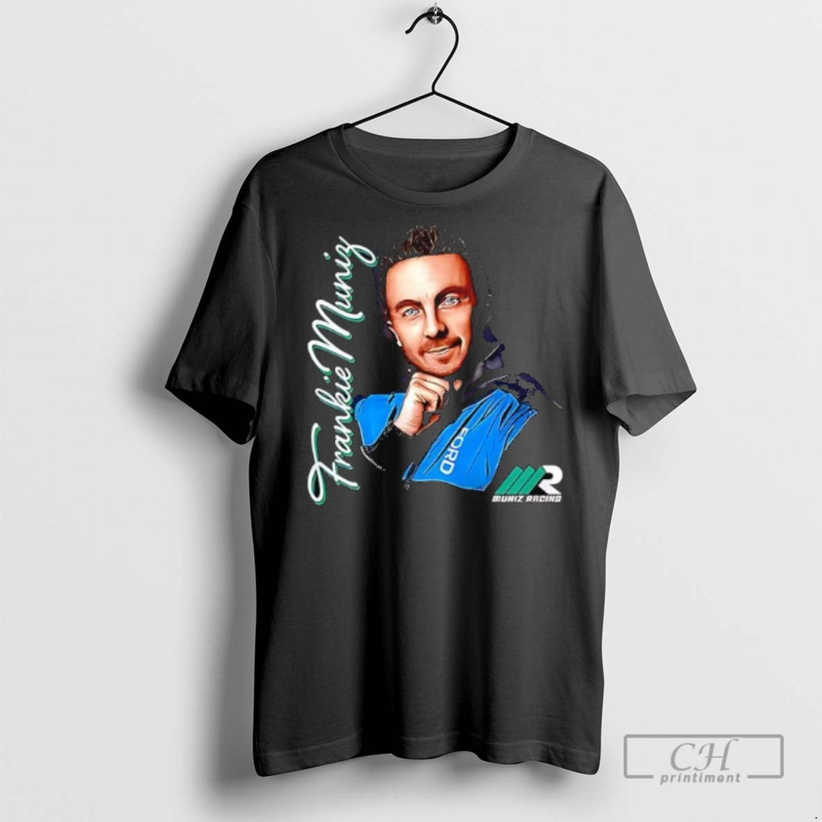 Frankie Muniz Glamour Shot Muniz Racing Graphic T Shirts