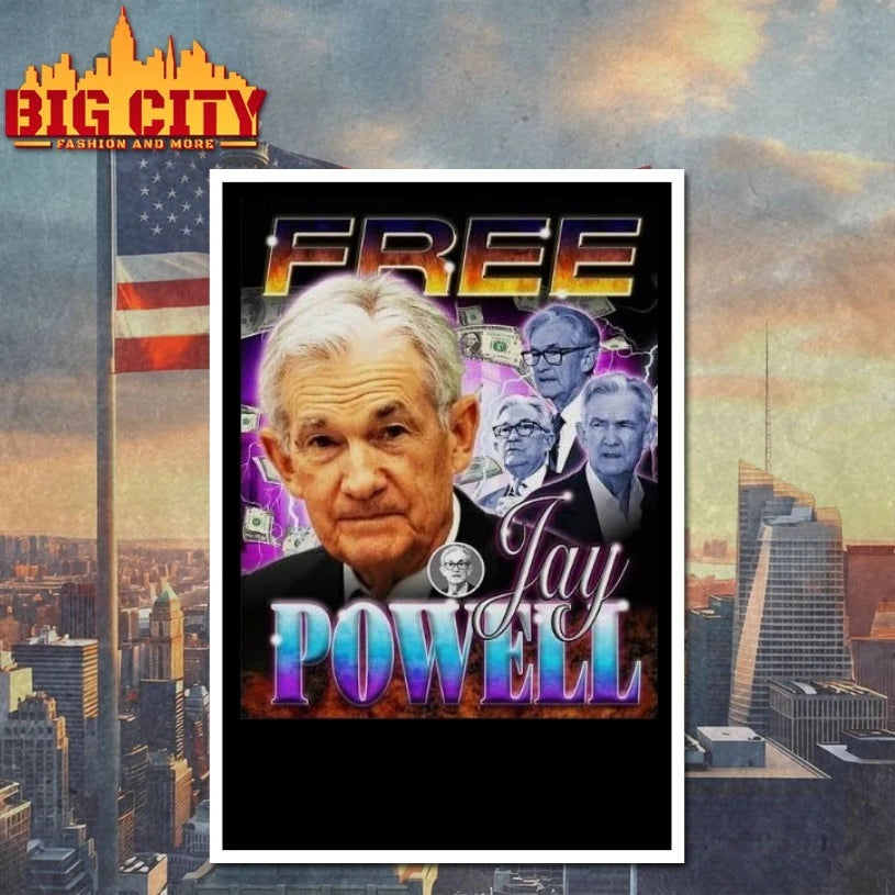 Free Jay Powell graphic shirt