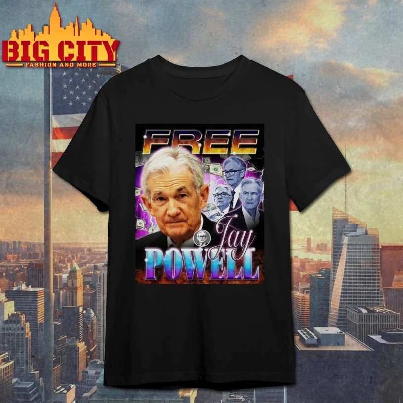 Free Jay Powell graphic shirt
