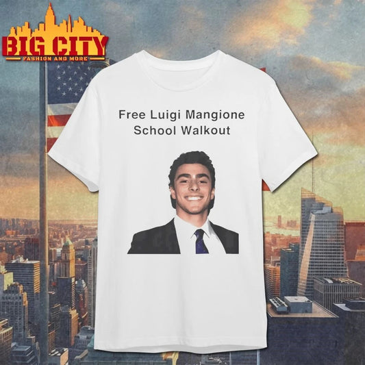 Free Luigi Mangione School Walkout shirt