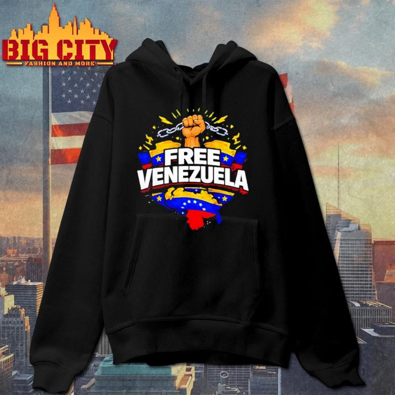 Free Venezuela graphic shirt