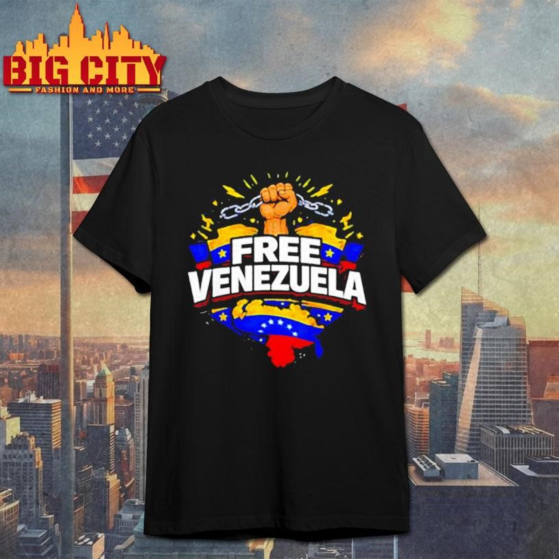 Free Venezuela graphic shirt