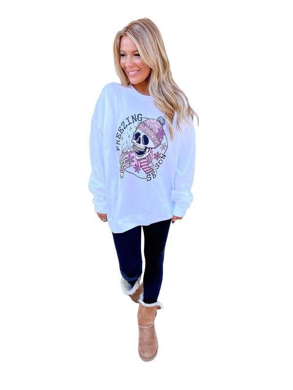 Freezing Season Graphic Top T-Shirts, Hoodie, Sweatshirt | WearSparks.com
