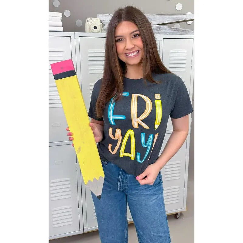 Fri-Yay Graphic T-Shirt Hoodie, Sweatshirt | WearSparks.com