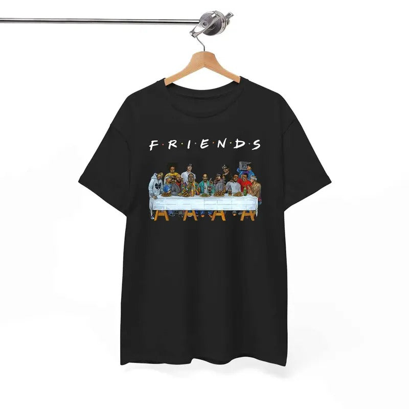 Friends Rapper Tshirt, Hip Hop Legends and Pioneers Tee, Gift For Fan Hoodie, Sweatshirt | WearSparks.com