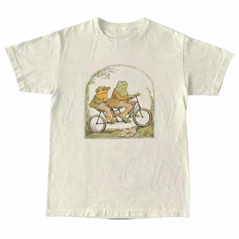 Frog 90s Vintage T-Shirt, Retro Toad Graphic Shirt, Retro Book Lovers Shirt, Cute Frog Gift, Funny Classic Shirt, Unisex...