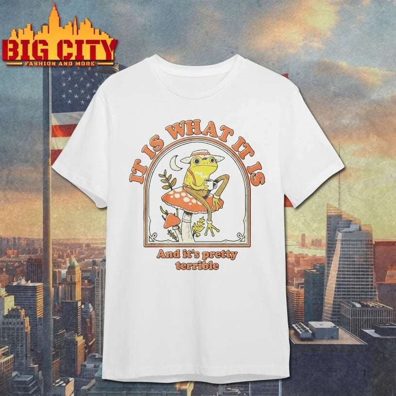 Frog It Is What It Is And Its Pretty Terrible shirt