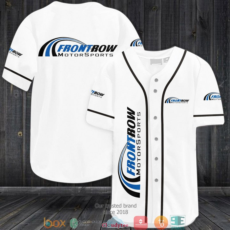 BEST Front Row Motorsports Car Team Baseball Jersey