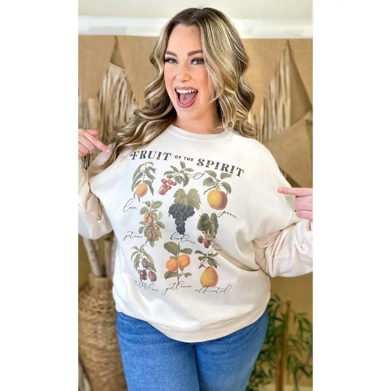 Fruit of the Spirit Graphic Sweatshirt T-Shirts, Hoodie | WearSparks.com