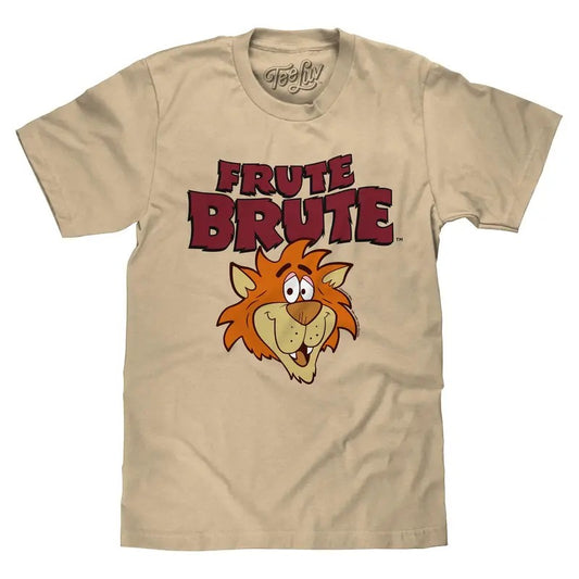 Frute Brute Cereal Retro 70s Cartoon Werewolf T-Shirt - Cream graphic tee 90s Hoodie, Sweatshirt | WearSparks.com