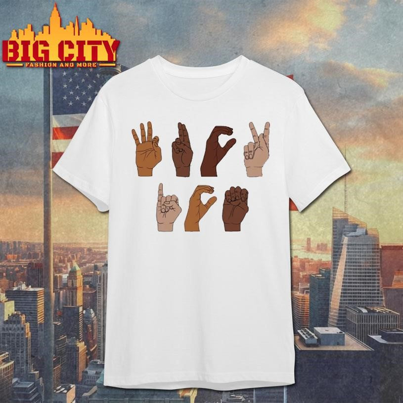Fuck Ice Hand Sign Language Shirt Chinga La Migra Shirt