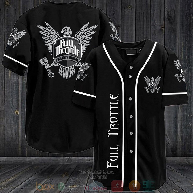 Full Throttle Energy Drink Baseball shirt