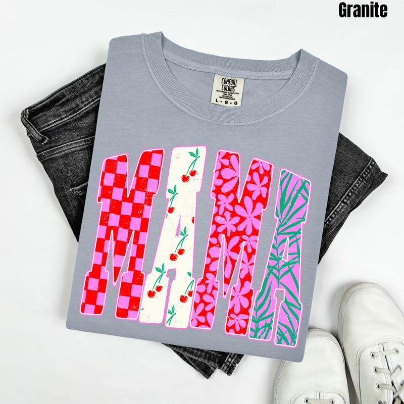 Fun Mama Pattern Comfort Colors T-Shirt 'NLB Hoodie, Sweatshirt | WearSparks.com