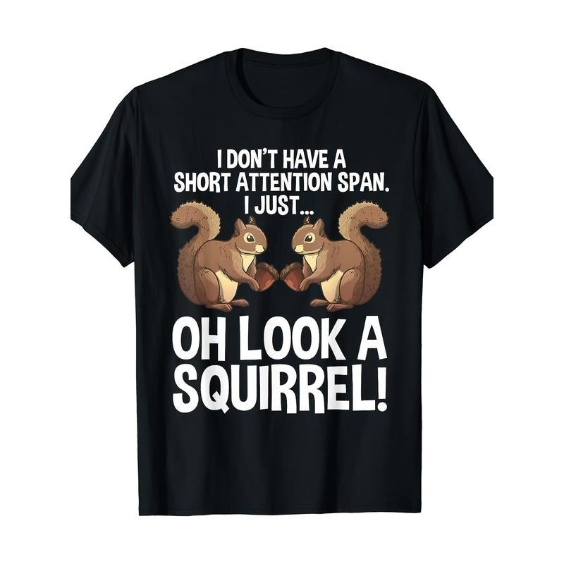 Funny  Squirrel Design for Male Female Squirrel Pet Lovers T-shirt-220G Popular T-shirts made in usa Hoodie, Sweatshirt