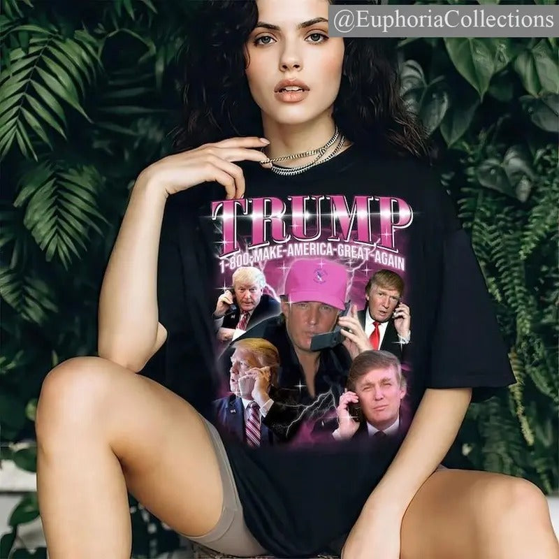 Funny #Trump Pink Miss Me Yet Shirt, #Trump Retro Bootleg Shirt , Global Trending Outfits Hoodie, Sweatshirt | WearSparks.com