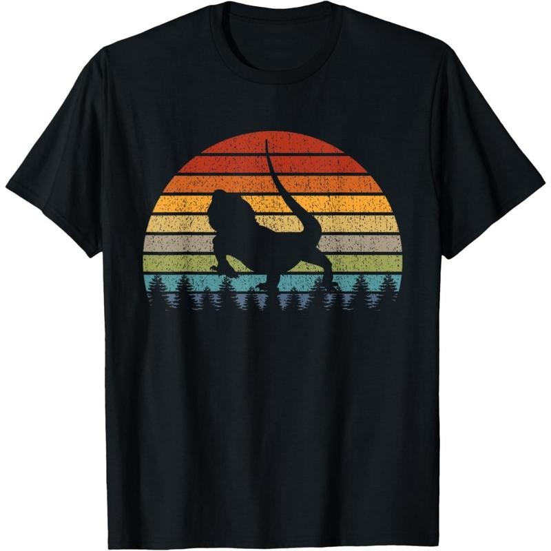 Funny Bearded Dragon Graphic Graphic Lizard Lover T-Shirt made in usa Hoodie, Sweatshirt | WearSparks.com