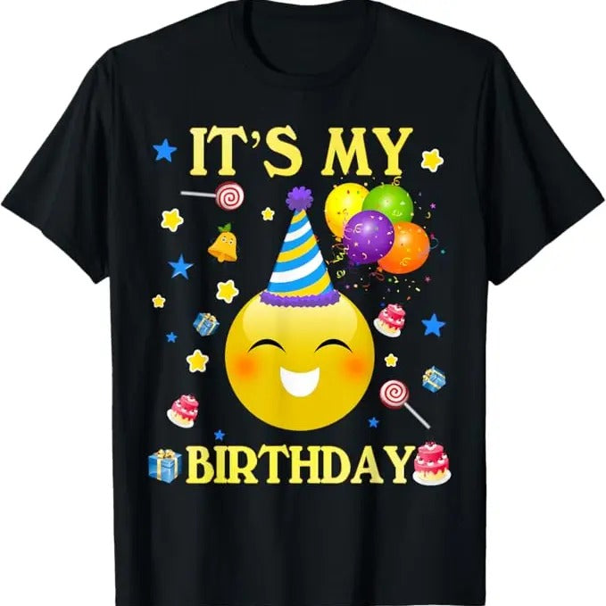 Funny Birthday Shirts, Funny Tee It's My Birthday Funny Cute Women Men Boy Girl T-Shirt