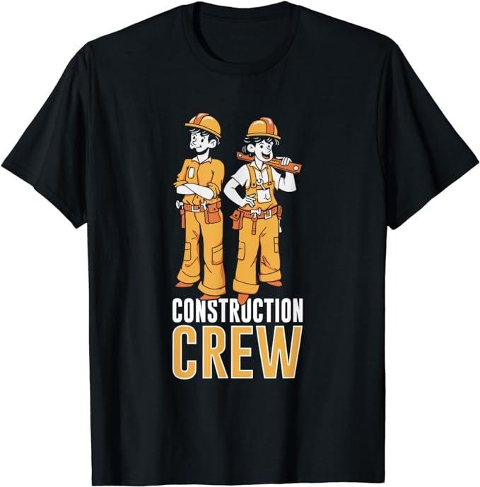 Funny Construction Work Shirts, Construction Crew Worker Teamwork Site T-Shirt Menswear Casual Cottonstyle{n002}2 Hoodie,...