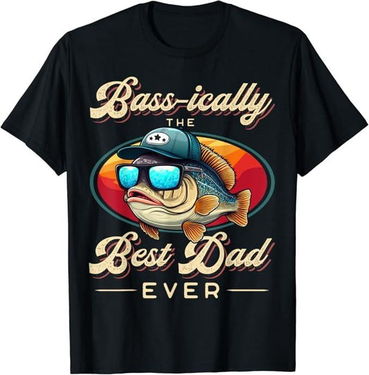 Funny Fishing Shirts, Dad Fisherman Birthday Graphic T-Shirt Cotton Fashion Casual Classic Hoodie, Sweatshirt