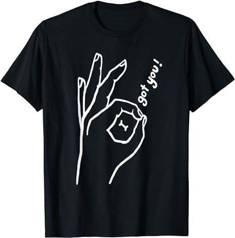 Funny Gamer Shirts, Special Gifts For Gamers, Funny Finger Circle Game T-Shirt You Looked Hand T-Shirt Menswear Top...