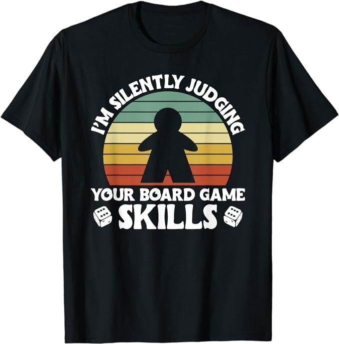 Funny Gamer Shirts, Special Gifts For Gamers, Game Night Adults Funny Board Games Lover T-Shirt Menswear Top Casual...