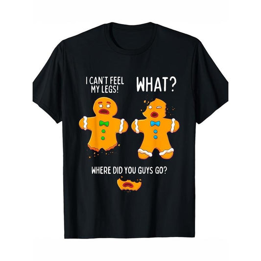 Funny Gingerbread Men Christmas Xmas Cookie Man Baking Gift T-Shirt