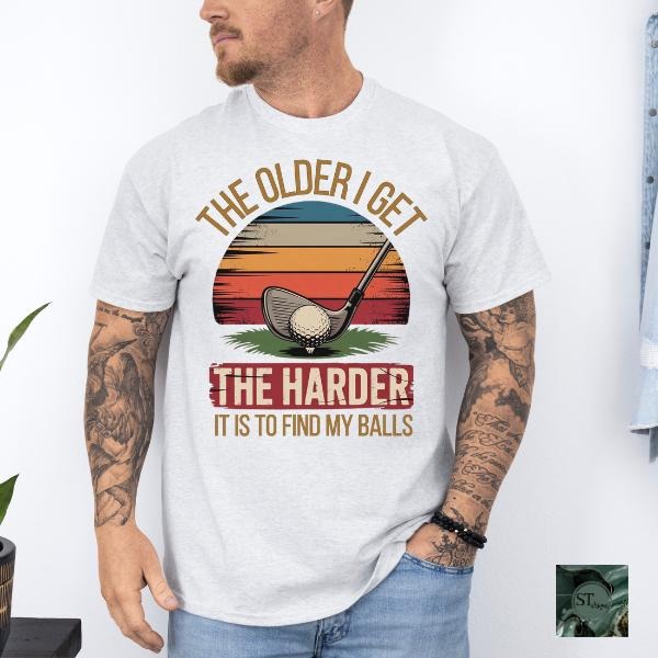 Funny Golfing Men's Shirt for Fathers Day Unisex Fit Hoodie, Sweatshirt | WearSparks.com