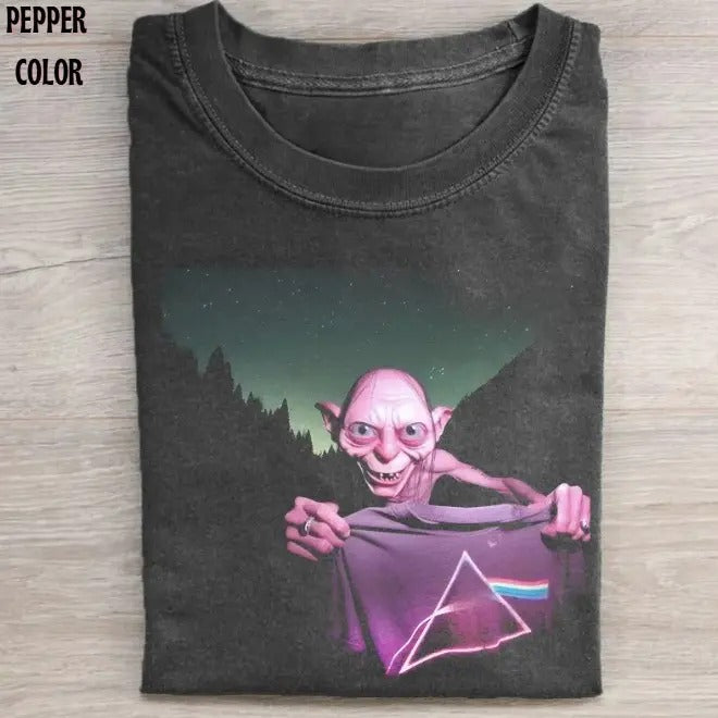 Funny Gollum Flexing New Shirt Graphic T-shirt, Meme Shirts, Unisex Lord of the Rings Movie Shirt Menswear Womenswear...