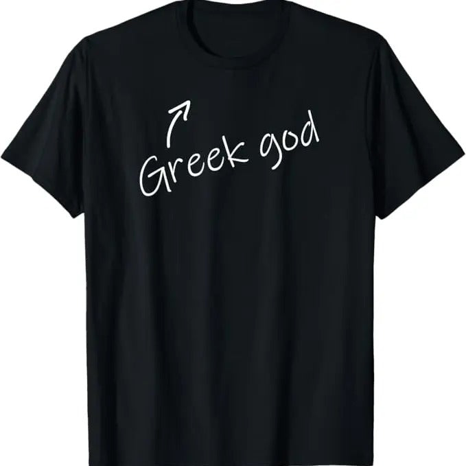 Funny Halloween Shirts For Men, Greek god Halloween Costume Funny Adult Humor T-Shirt Menswear