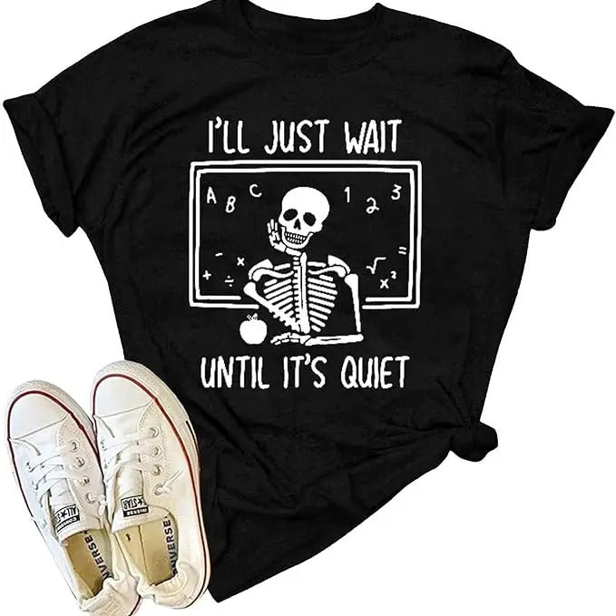 Funny Halloween Shirts For Women, Teacher Halloween T-Shirt