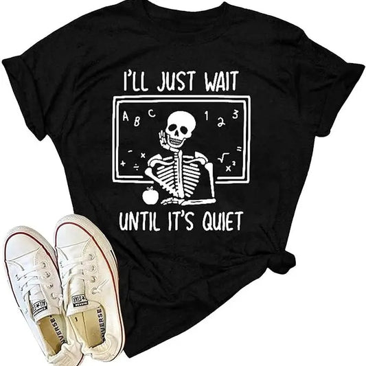 Funny Halloween Shirts For Women, Teacher Halloween T-Shirt