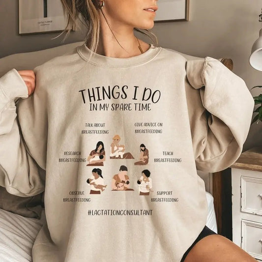 Funny Lactation Consultant Sweatshirt Lactation Consultant Sweater Thank You Lactation Counselor Gift Lactation...