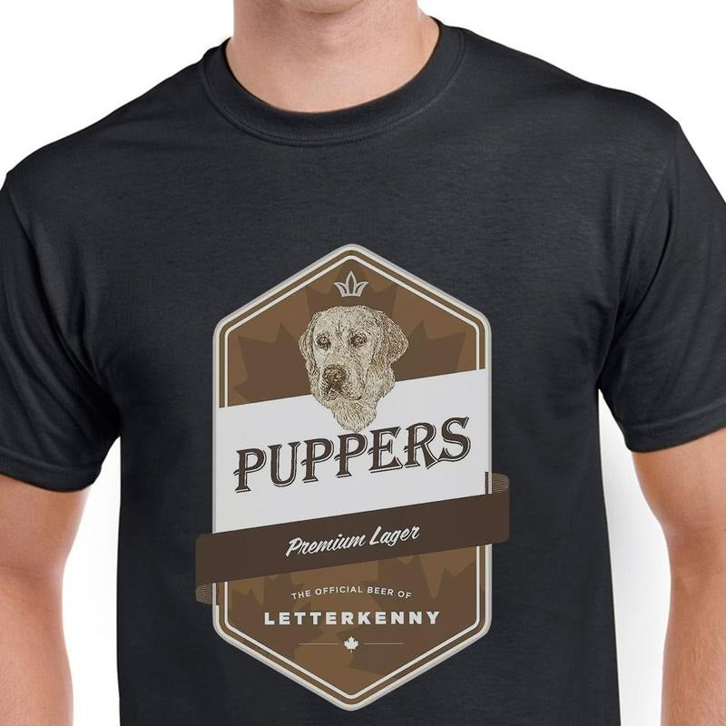 Funny Letterkenny Puppers Premium Lager Beer Shirt Sweatshirt Hoodie | WearSparks.com